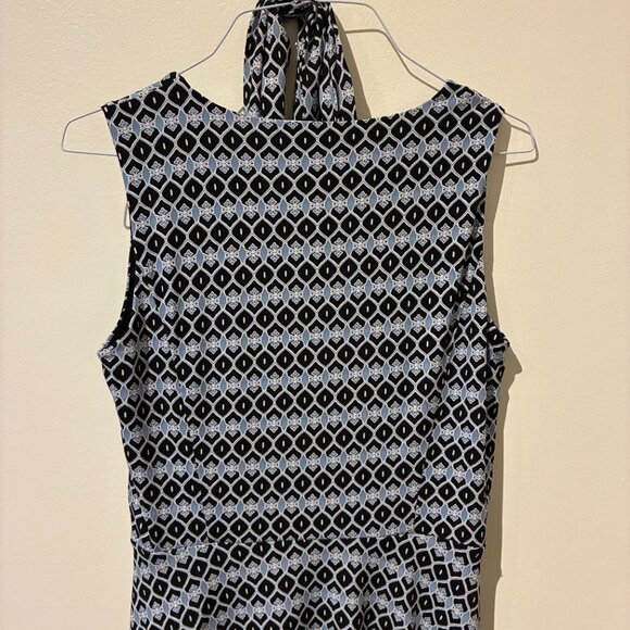 Charter Club Blue & White Sleeveless Dress - Women's XS - Picture 4 of 10
